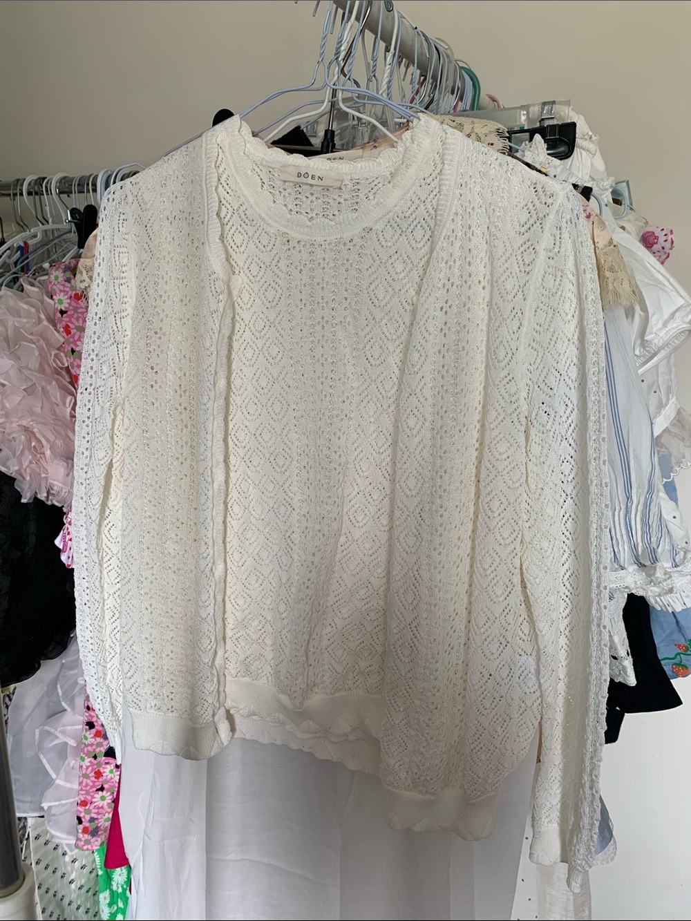 NWOT Doen Cami and Vest, both size S